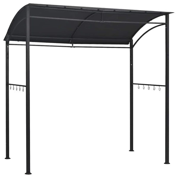 Anthrazit BBQ Pavillon Sabinas 215x150x220cm (Stahl)