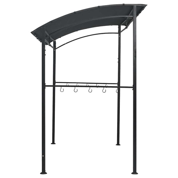 Anthrazit BBQ Pavillon Sabinas 215x150x220cm (Stahl)