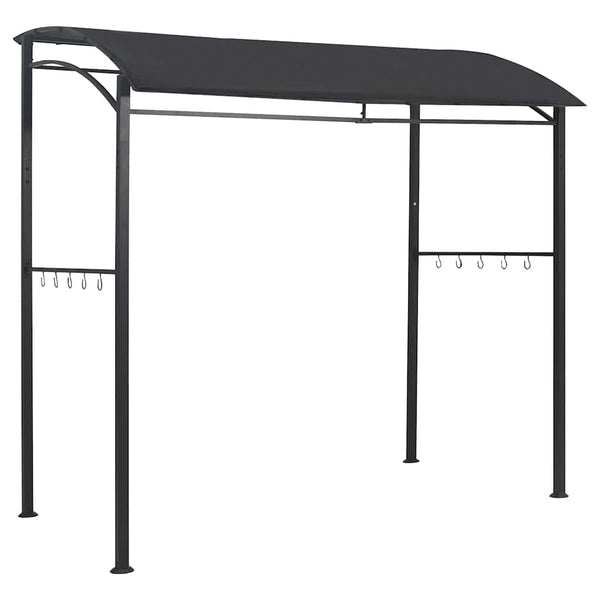 Anthrazit BBQ Pavillon Sabinas 215x150x220cm (Stahl)