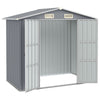 Gartenhaus Jahir 205x129x183cm, grau (verzinkter Stahl)