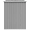 Gartenhaus Jahir 205x129x183cm, grau (verzinkter Stahl)