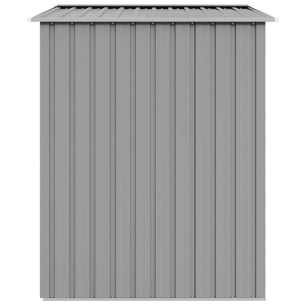 Gartenhaus Jahir 205x129x183cm, grau (verzinkter Stahl)