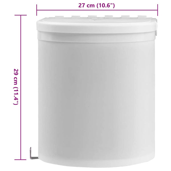 Einbau-Mülleimer Ivett 8 l (Kunststoff)