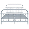 Graues Bettgestell Byatrice 120x200cm (Metall)