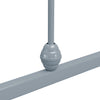 Graues Bettgestell Byatrice 120x200cm (Metall)