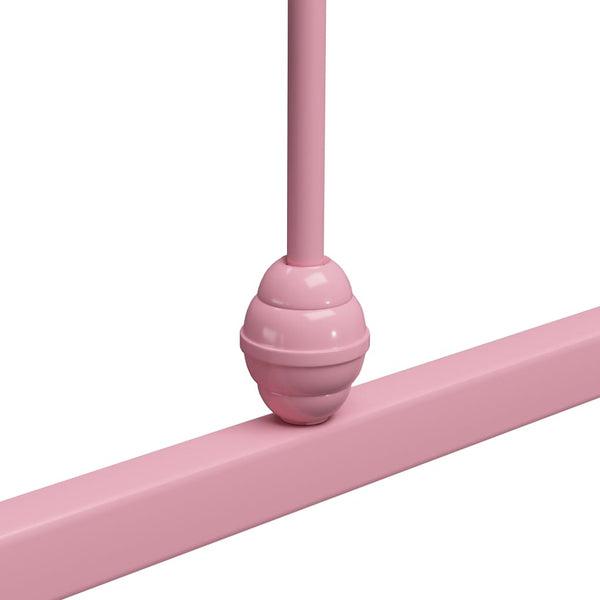 Pinkki sängynrunko Byatrice 140x200cm (metalli)