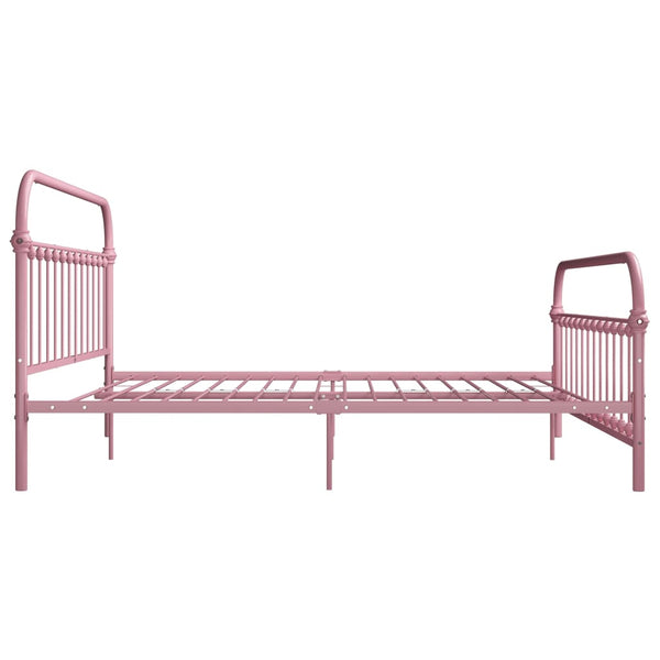 Pinkki sängynrunko Byatrice 180x200cm (metalli)
