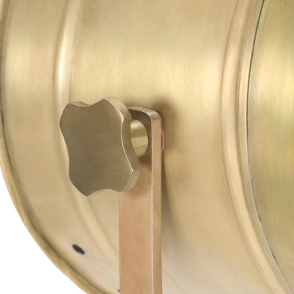 Dreibeinige Lampe, massives Mangoholz Siupiur 165cm