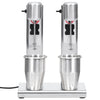 Edelstahl-Milchshaker mit zwei Bechern Fondor 2 l