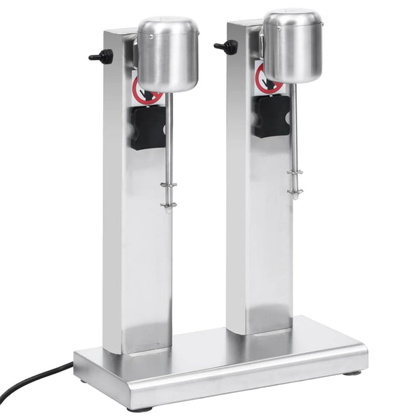 Edelstahl-Milchshaker mit zwei Bechern Fondor 2 l