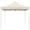 Creme faltbares Partyzelt Cristl 2x2 m (Aluminium)