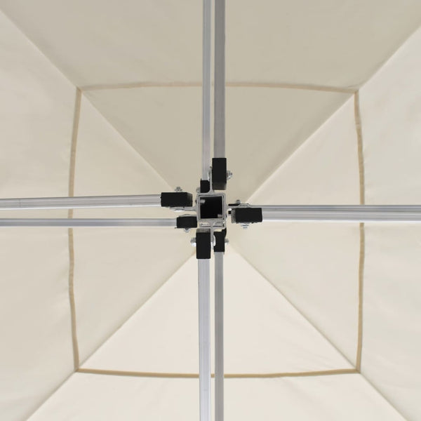 Creme faltbares Partyzelt Cristl 2x2 m (Aluminium)
