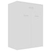 Weißer Schuhschrank Verovian 60x35x84cm (Holz)