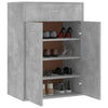 Schuhschrank Betongrau Verovian 60x35x84cm (Holz)