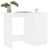 Weißer Schreibtisch Abbdulah 100x50x76cm (Holz)