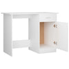 Weißer Schreibtisch Abbdulah 100x50x76cm (Holz)