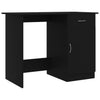 Schwarzer Schreibtisch Abbdulah 100x50x76cm (Holz)