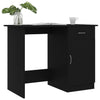 Schwarzer Schreibtisch Abbdulah 100x50x76cm (Holz)