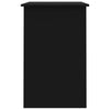 Schwarzer Schreibtisch Abbdulah 100x50x76cm (Holz)
