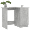 Betongrauer Schreibtisch Abdulla 100x50x76cm (Holz)