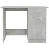 Betongrauer Schreibtisch Abdulla 100x50x76cm (Holz)