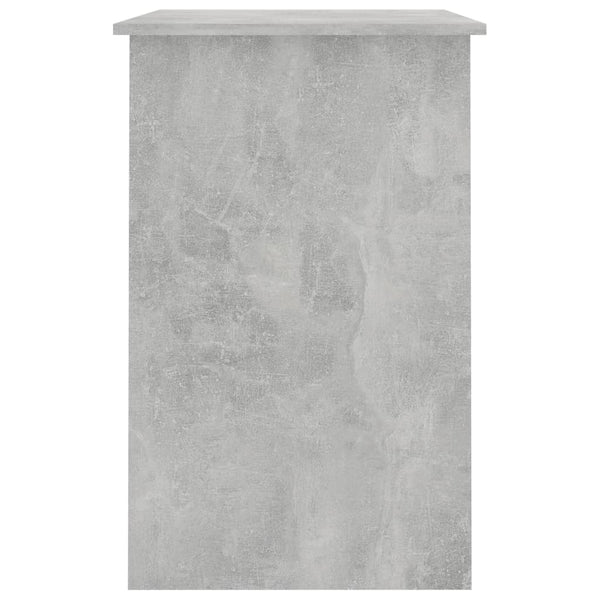 Betongrauer Schreibtisch Abdulla 100x50x76cm (Holz)