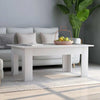 Couchtisch Josephinne, weiß, 100x60x42cm (Holz)