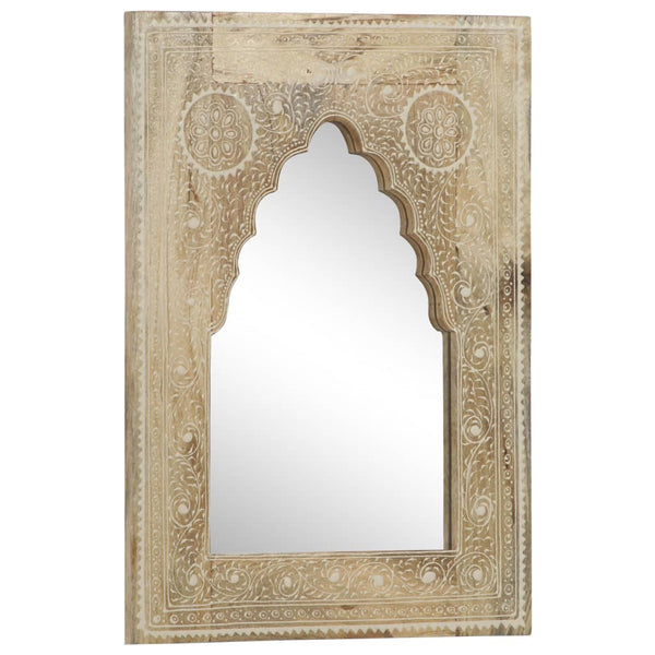 Handbemalter Spiegel Ardellena 40x55cm (Mangoholz)