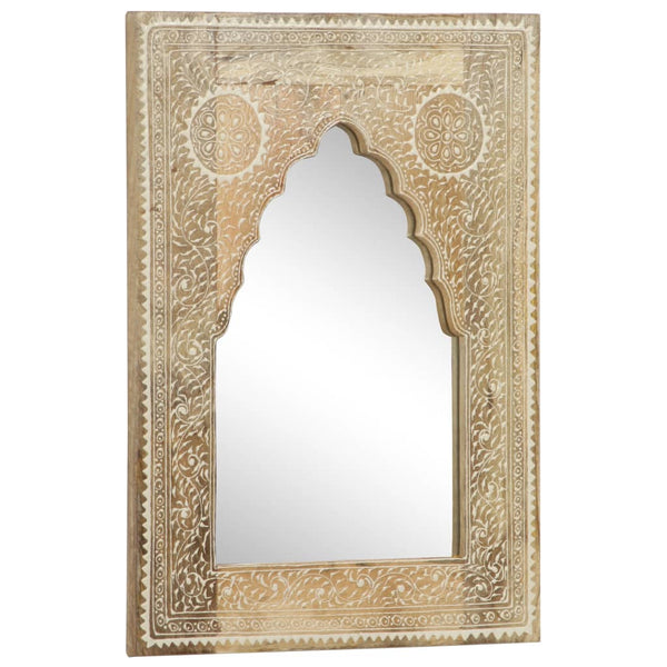 Handbemalter Spiegel Ardellena 40x55cm (Mangoholz)