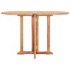 Zusammenklappbarer Garten-Schmetterlingstisch Dov 120x70x75cm (Teak)