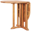 Zusammenklappbarer Garten-Schmetterlingstisch Dov 120x70x75cm (Teak)