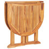 Zusammenklappbarer Garten-Schmetterlingstisch Dov 120x70x75cm (Teak)