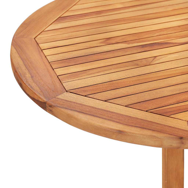 Zusammenklappbarer Garten-Schmetterlingstisch Dov 120x70x75cm (Teak)