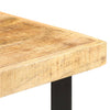 Bartisch Rosalyn 60x60x107cm (raues Mangoholz)