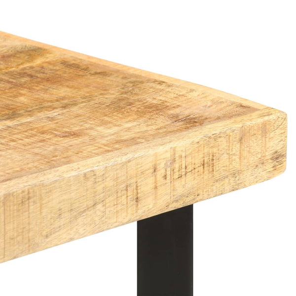 Bartisch Rosalyn 60x60x107cm (raues Mangoholz)