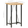 Bartisch Rosalyn 60x60x107cm (raues Mangoholz)