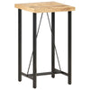 Bartisch Rosalyn 60x60x107cm (raues Mangoholz)