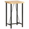 Bartisch Rosalyn 60x60x107cm (raues Mangoholz)