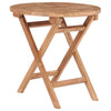 Zusammenklappbarer Gartentisch Veneru 45cm (Teak)
