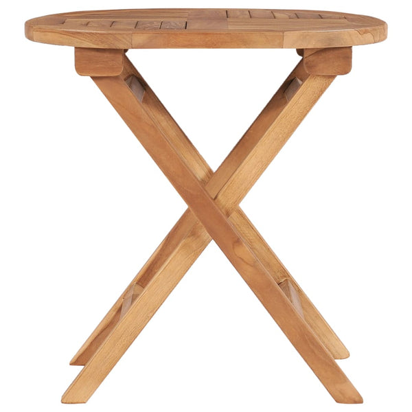 Zusammenklappbarer Gartentisch Veneru 45cm (Teak)