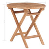 Zusammenklappbarer Gartentisch Veneru 45cm (Teak)