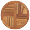Tischplatte Leba rund 2,5cm 70cm (Teak)