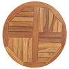 Tischplatte Leba rund 2,5cm 70cm (Teak)