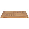 Tischplatte Leba 60x60x2,5cm (Teak)