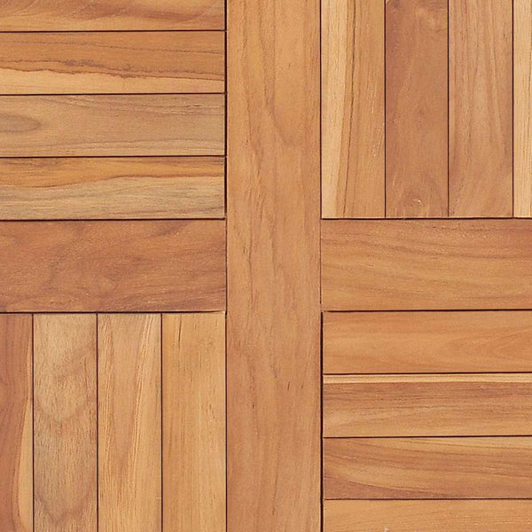 Tischplatte Leba 60x60x2,5cm (Teak)
