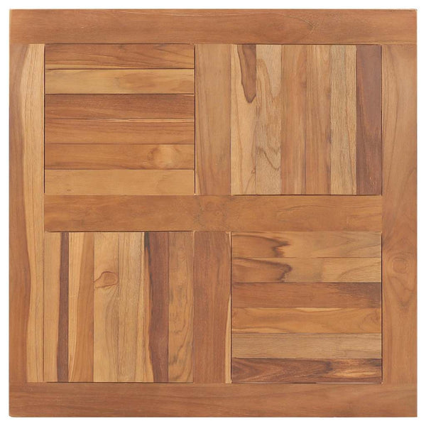 Tischplatte Leba 80x80x2,5cm (Teak quadratisch)
