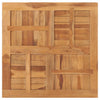 Tischplatte Leba 80x80x2,5cm (Teak quadratisch)