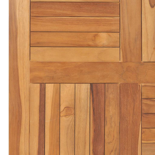 Tischplatte Leba 80x80x2,5cm (Teak quadratisch)