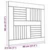 Tischplatte Leba 80x80x2,5cm (Teak quadratisch)