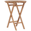 Klappbarer Gartentisch Omalia 60cm (Teak)